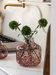 Gallery Home Brown Glass Confetti Vase - Image 1 of 4
