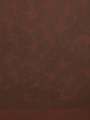 COACH Brown Bias Signature C Oblong Scarve - Image 4 of 4