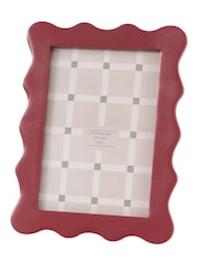 Gallery Home Red Scallop Photo Frame - Image 5 of 5