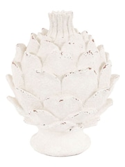 Gallery Home White Rustic Artichoke Sculpture - Image 4 of 4
