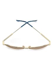 Victoria Beckham Gold Pilot Sunglasses - Image 3 of 6