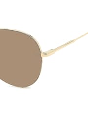 Victoria Beckham Gold Pilot Sunglasses - Image 5 of 6