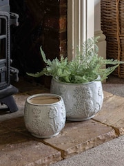 Gallery Home Grey Stoneware Meadow Planter - Image 1 of 4