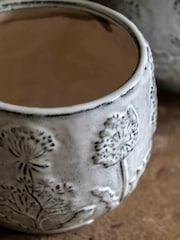 Gallery Home Grey Stoneware Meadow Planter - Image 2 of 4