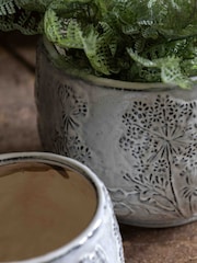Gallery Home Grey Stoneware Meadow Planter - Image 3 of 4