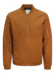 Jack & Jones Brown Bomber Jacket - Image 5 of 5