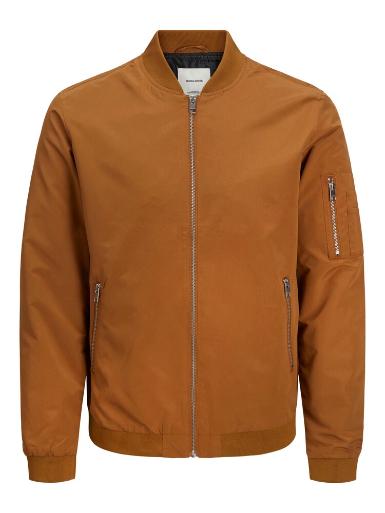 Jack & Jones Brown Bomber Jacket - Image 5 of 5