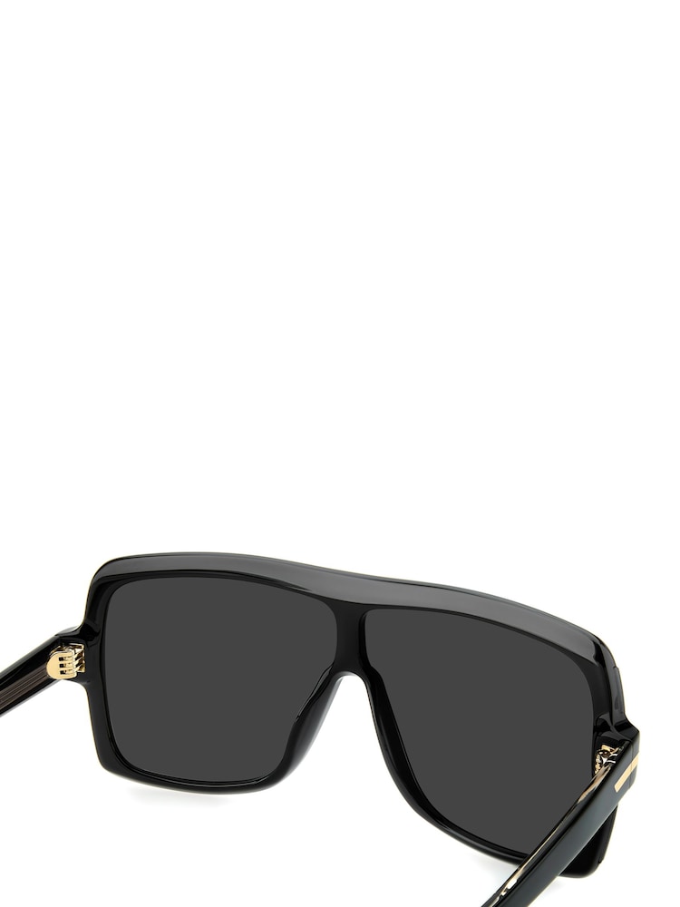 Victoria Beckham Black Mask-style Sunglasses - Image 2 of 6 Victoria Beckham Black Mask-style Sunglasses - Image 2 of 6