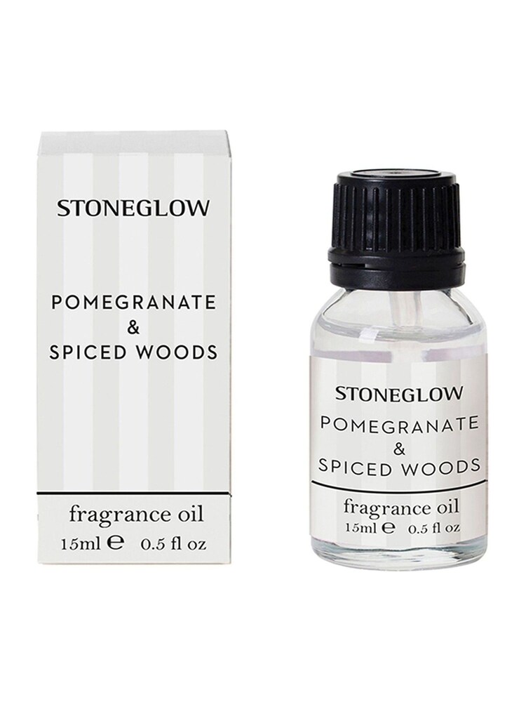 Stoneglow Clear Modern Classics Pomegranate and Spiced Woods Fragrance Oil 15ml - Image 1 of 1