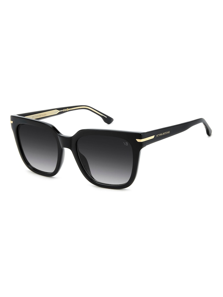 Victoria Beckham Black Square Sunglasses - Image 1 of 5 Victoria Beckham Black Square Sunglasses - Image 1 of 5