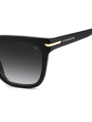 Victoria Beckham Black Square Sunglasses - Image 4 of 5