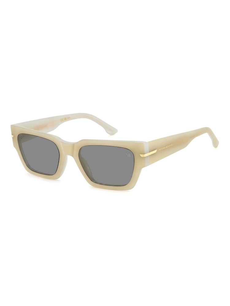 Victoria Beckham White Square Sunglasses - Image 1 of 5 Victoria Beckham White Square Sunglasses - Image 1 of 5