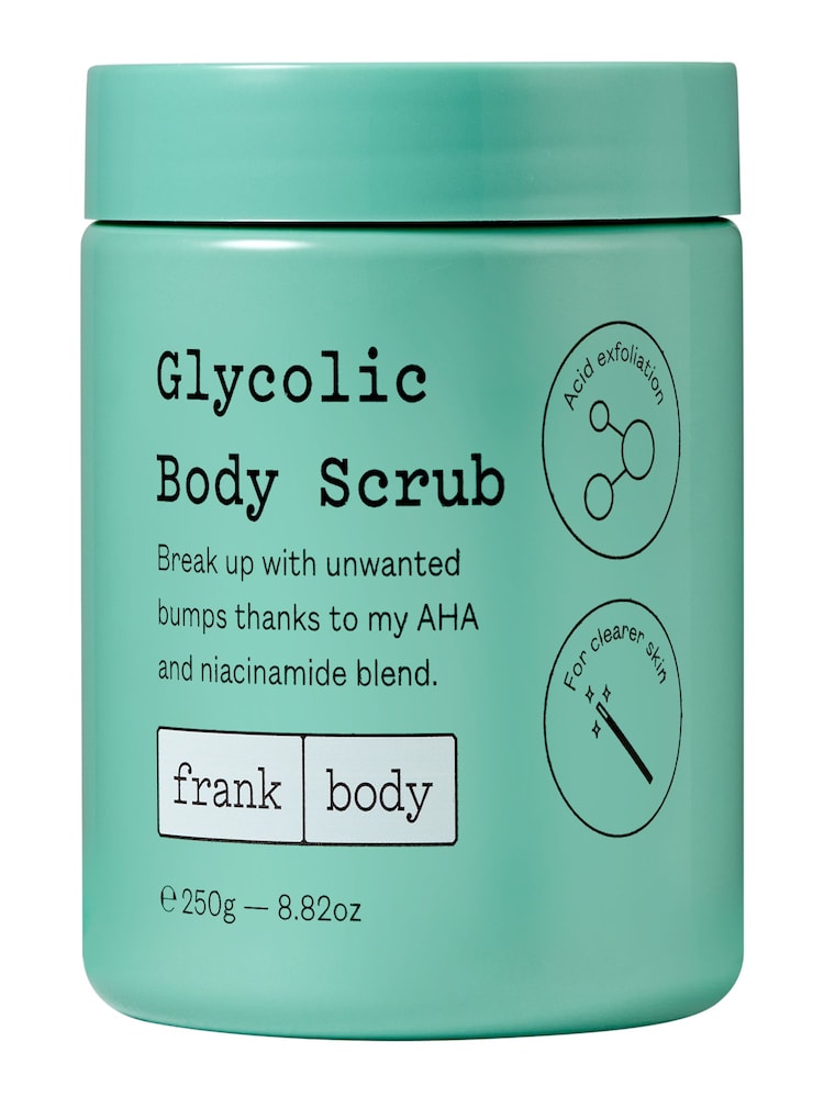 Frank Body Glycolic Body Scrub 250g - Image 1 of 6 Frank Body Glycolic Body Scrub 250g - Image 1 of 6