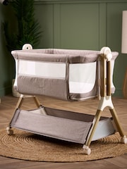 Obaby Nutmeg Cloud Bedside Crib - Image 1 of 6