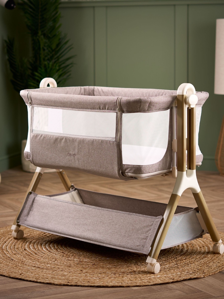 Obaby Nutmeg Cloud Bedside Crib - Image 1 of 6