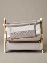 Obaby Nutmeg Cloud Bedside Crib - Image 5 of 6