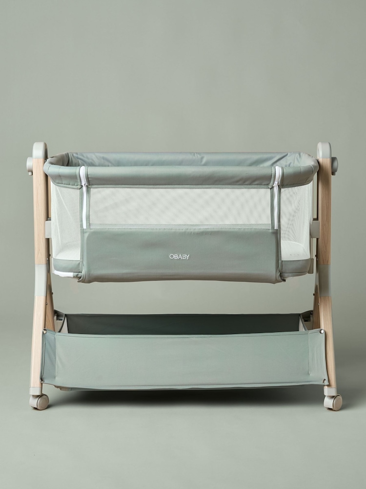 Obaby Sage Cloud Bedside Crib - Image 1 of 6