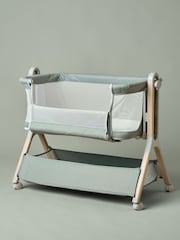 Obaby Sage Cloud Bedside Crib - Image 3 of 6