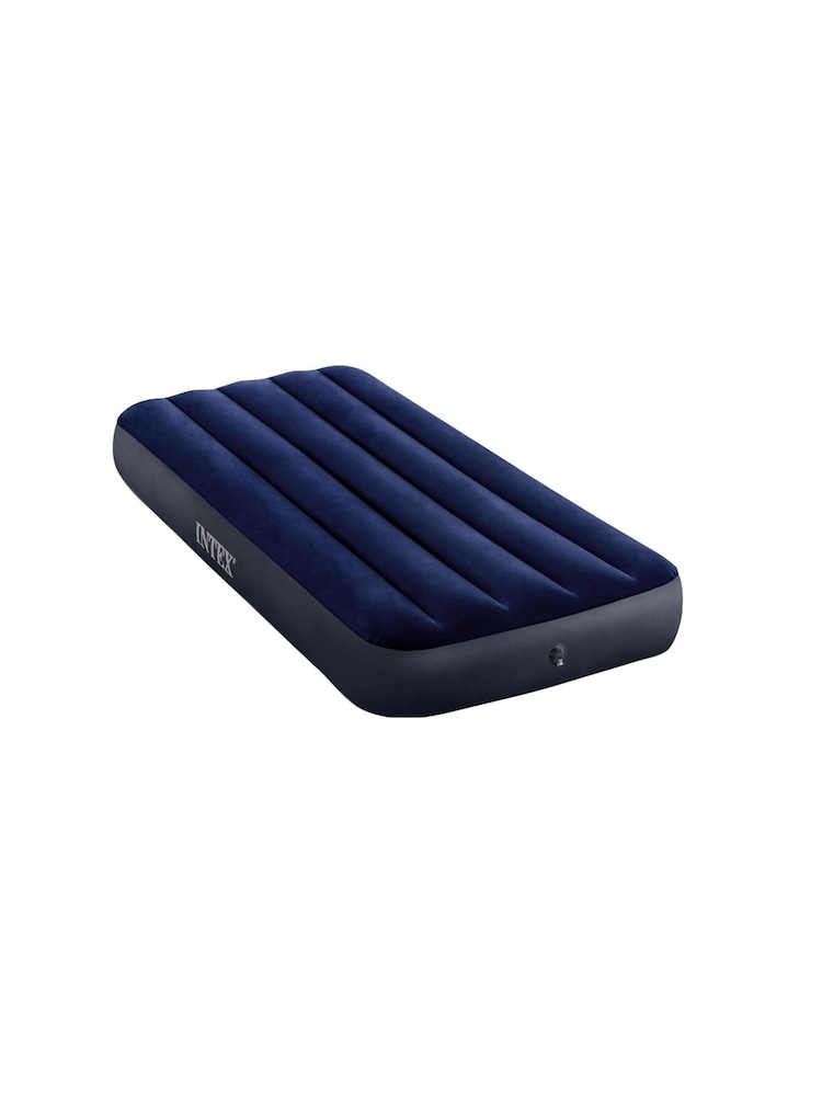 Brand Fusion Blue Intex Wave Beam Camping Inflatable Single Airbed - Image 1 of 4