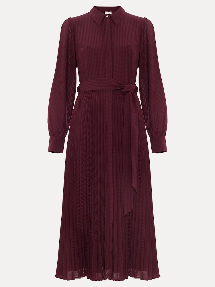 new look burgundy dress Phase Eight Ren Pleated Shirt Midi Size 18 Dance The Night Away Crafted from our premium a-line bridesmaid dress Color:Cinderella Pink AB