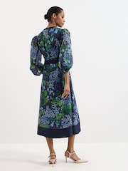 Robe bleu marine Phase Eight Nixie - Image 2 sur 7