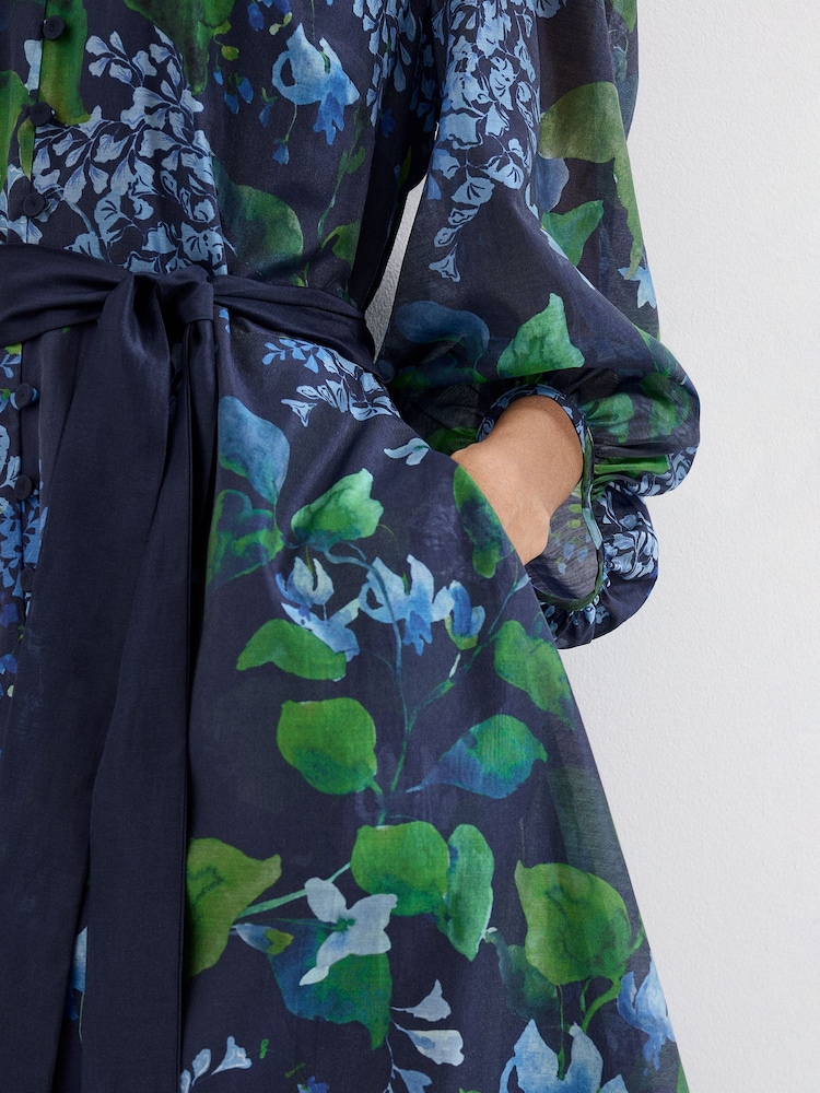 Robe bleu marine Phase Eight Nixie - Image 7 sur 7