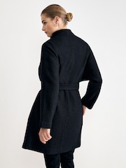 Schwarz - Phase Eight Jennifer Knit Coat - Bild 2 von 6