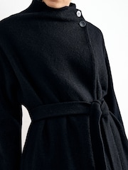 Schwarz - Phase Eight Jennifer Knit Coat - Bild 5 von 6