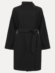 Schwarz - Phase Eight Jennifer Knit Coat - Bild 6 von 6