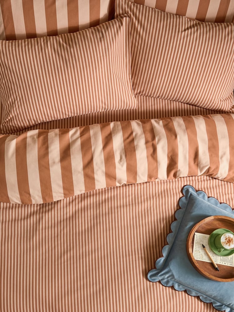 Furn The Ultimate Stripe Reversible Pillowcase Pair - Bild 2 von 2