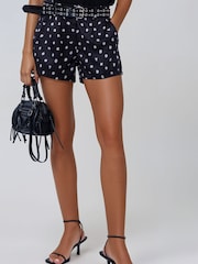 Religion Black Ash dress Shorts Polka dot - Image 3 of 8