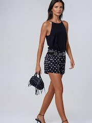 Religion Black Ash dress Shorts Polka dot - Image 5 of 8