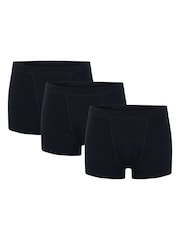 ModiBodi Black Period Soft Stretch Seamless Boyshort Super Knickers 3 Pack - Image 1 of 11