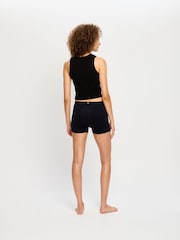 ModiBodi Black Period Soft Stretch Seamless Boyshort Super Knickers 3 Pack - Image 5 of 11