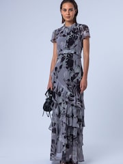 Religion Grey Sian Maxi Dress - Image 6 of 8