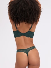 Boux Avenue Green Emma Lace Balconette Bra - Image 2 of 5