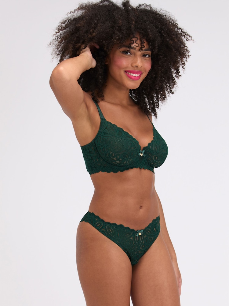 Boux Avenue Green Brief Carmel Lace Briefs - Image 5 of 5 Boux Avenue Green Brief Carmel Lace Briefs - Image 5 of 5