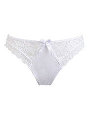 Pour Moi White Brazilian Rebel Brazilian Knicker - Image 2 of 3