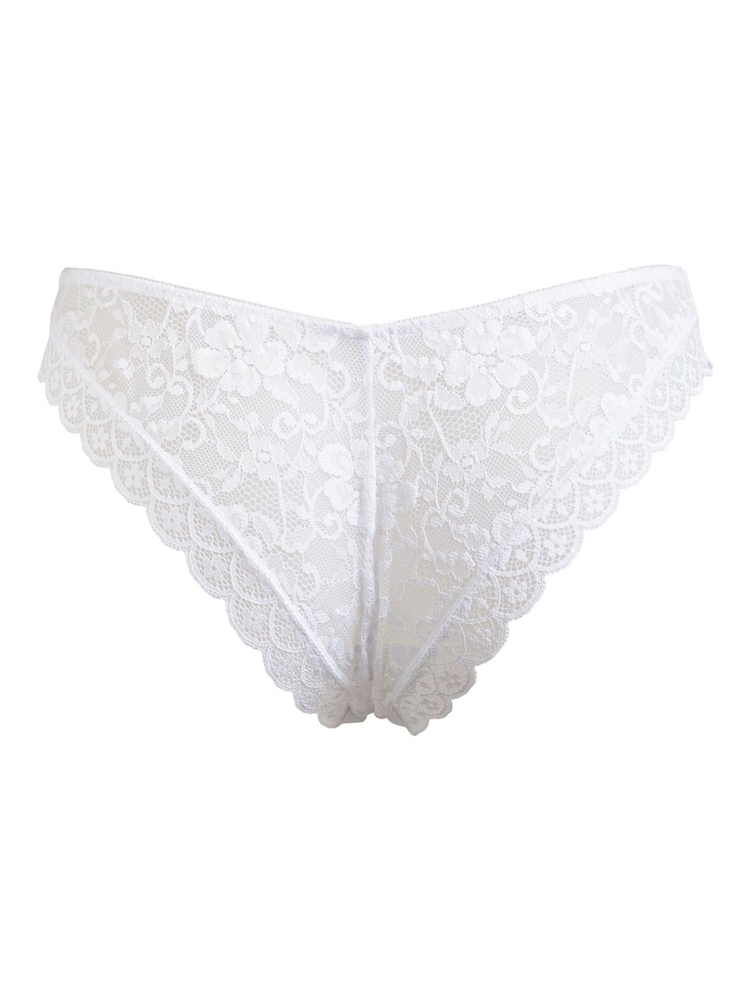 Pour Moi White Brazilian Rebel Brazilian Knicker - Image 3 of 3
