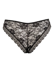 Pour Moi Black Brazilian Rebel Brazilian Knicker - Image 2 of 3