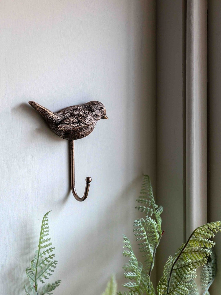 Gallery Home Gold Bird Wall Hook - Image 1 of 5 Gallery Home Gold Bird Wall Hook - Image 1 of 5