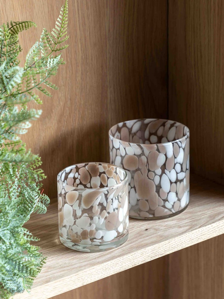 Gallery Home Taupe Tinted Small Confetti Holder - Image 2 of 4 Gallery Home Taupe Tinted Small Confetti Holder - Image 2 of 4