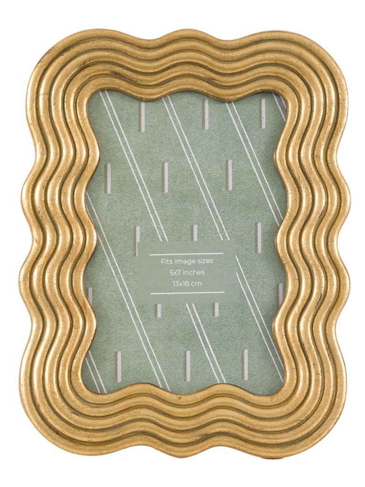 Gallery Home Gold Wavy Photo Frame - Image 5 of 5 Gallery Home Gold Wavy Photo Frame - Image 5 of 5