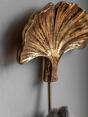 Gallery Home Gold Ginkgo Leaf Wall Hook - Image 2 of 5