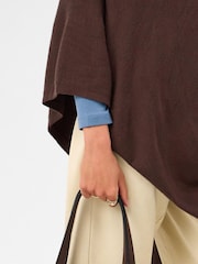 Accessorize Brown Knit Poncho - Image 3 of 4