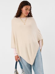 Accessorize Natural Knit Poncho - Image 1 of 4