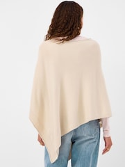 Accessorize Natural Knit Poncho - Image 2 of 4