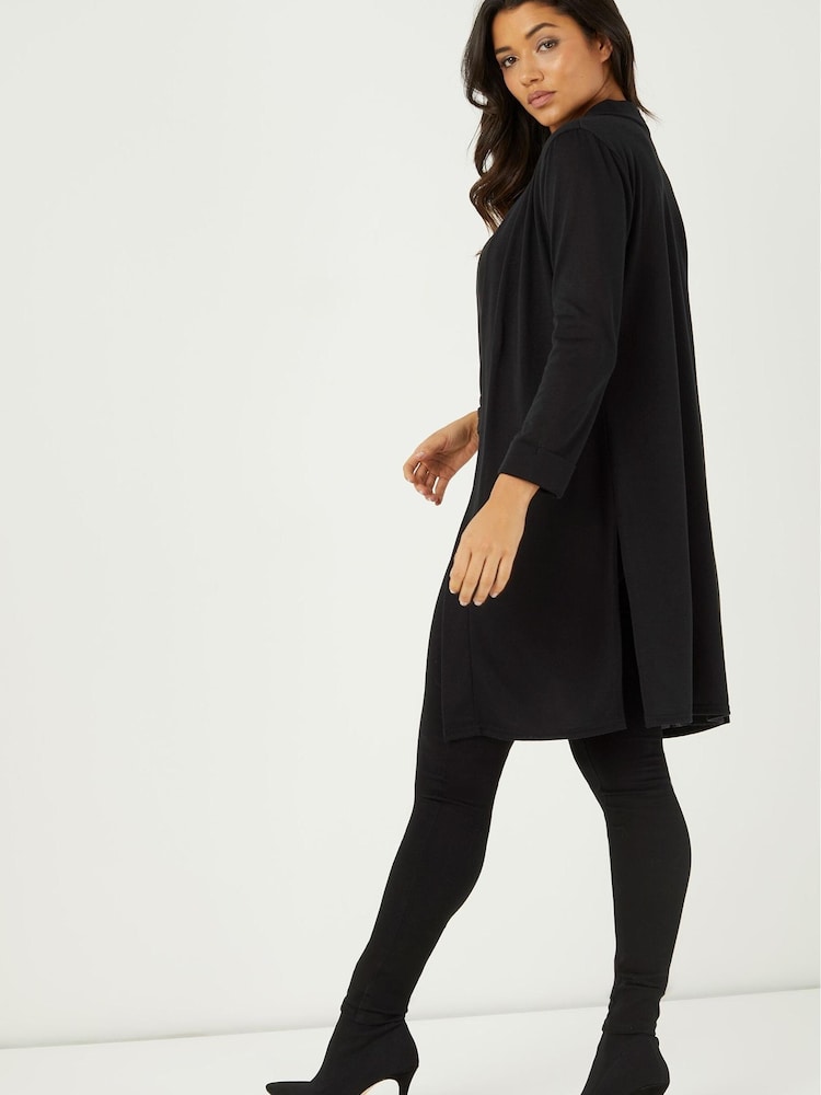 Noir - Lipsy Longline Cardigan - Image 3 of 4