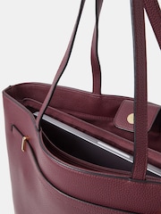 Rojo - Bolso tote para portátil Accessorize Bianca - Imagen 4 de 4