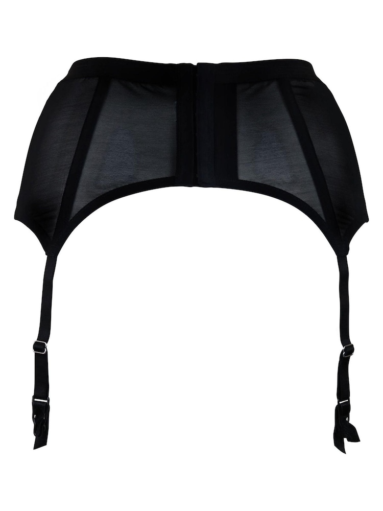 Pour Moi Black Viva Luxe Suspender - Image 4 of 4